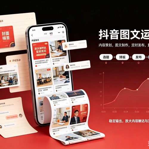 龙文抖音图文代运营服务